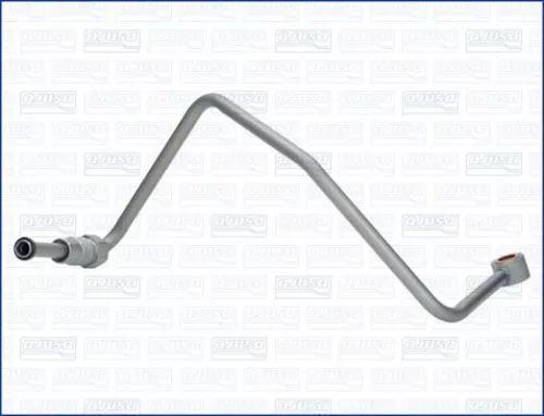 Conduite d'huile, turbocompresseur