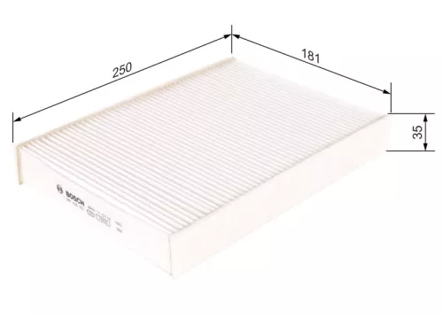 Filtre, air de cabine