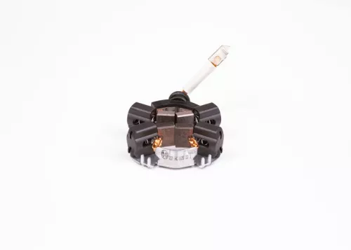 Halter, Kohlebürsten