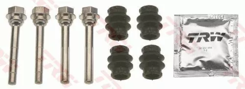 Jeu de manchons de guidage, étrier de frein