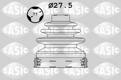 Faltenbalgsatz, Antriebswelle