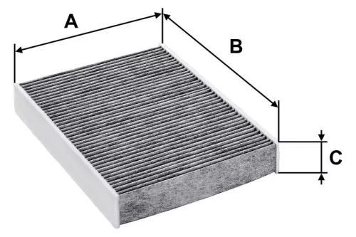 Filtre, air de cabine