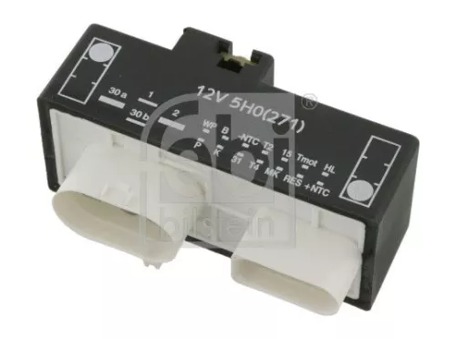 Unité de commande, ventilateur électrique (refroidissement du moteur)