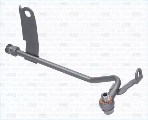 Conduite d'huile, turbocompresseur