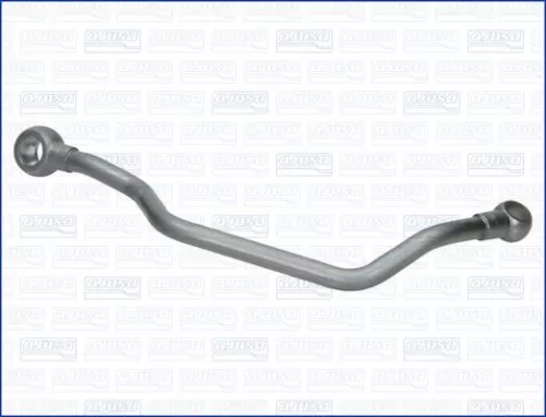 Conduite d'huile, turbocompresseur